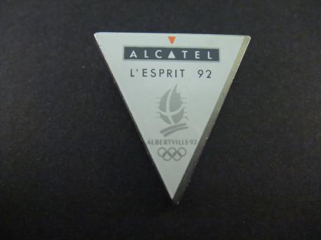 Olympische Spelen Albertville 1992 sponsor Alcatel, L'Esprit